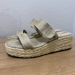 Sam Edelman Tan Wedge Sandals